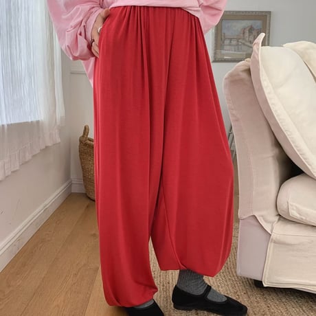 0972 Color Wide Jogger Pants/11カラー