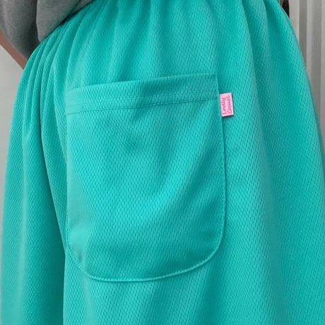 0926 colorful mesh half pants/5カラー