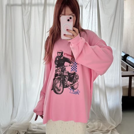 1043 Bike Graphic スウェットTEE/3カラー