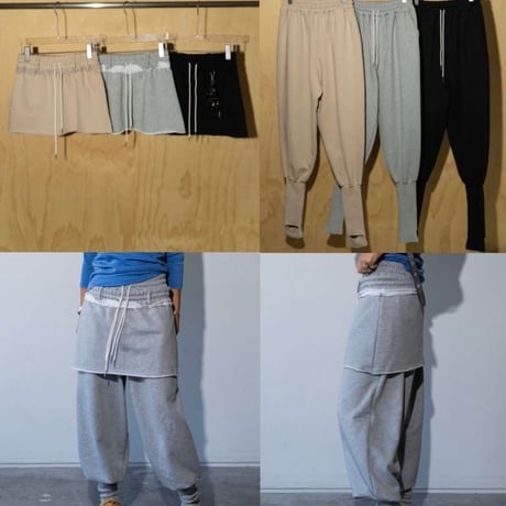 1004 Drawstring Layered Skirt/3カラー　なおみさん着用