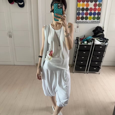eee♥️margarita sleeveless t shirt/2カラー