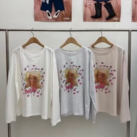 即納　Fw/* Pink Crush Barbie BIG ロンTEE/3カラー