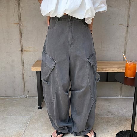 0927 pigment cargo 2way pants/2カラー