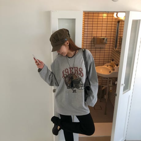 【数量限定】49ERS Vintage Football BIG Tee/2カラー