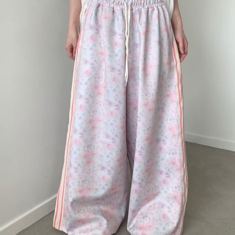 Flower tape pants/2カラー