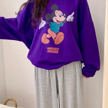 0983 Classic Mickey Sweatshirt/7カラー