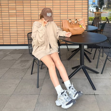 1004 Drawstring Layered Skirt/3カラー　なおみさん着用