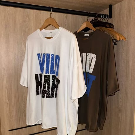 0978 WILD HEART BIG Tee/3カラー