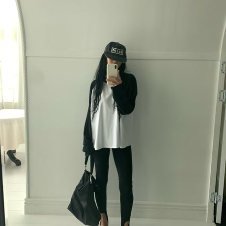 Raglan Bicolor Long Tee/3カラー