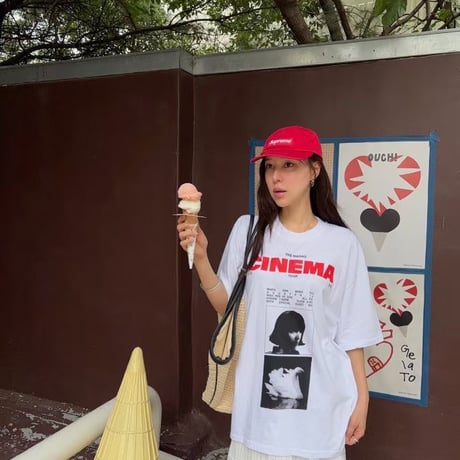 【早期お届け★数量限定】CINEMA PHOTO BIG TEE/2カラー