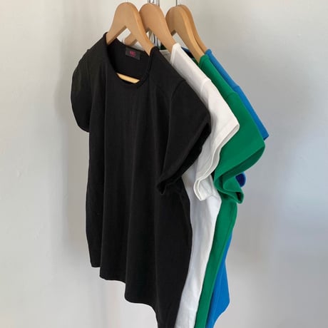 0981 Yoke Section Basic T-Shirt/8カラー