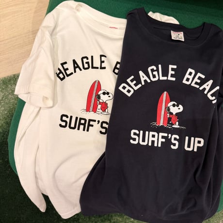 0940 SNOOPY surfs up tee/2カラー