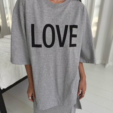 【早期お届け★数量限定】LOVE♥︎BIG TEE/3カラー