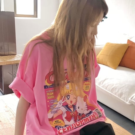 【数量限定】sera cat t shirt/2カラー