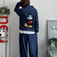 1072 🉐BACK MICKEYハーフZIPセットアップ🉐/3カラー