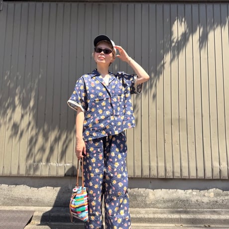 即納　0891 flower garden shirt/3カラー