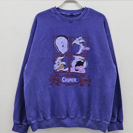 CASPER 4FACE ピグメントBIGスウェット/4カラー