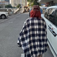 0982 biggy checked jumper/2カラー