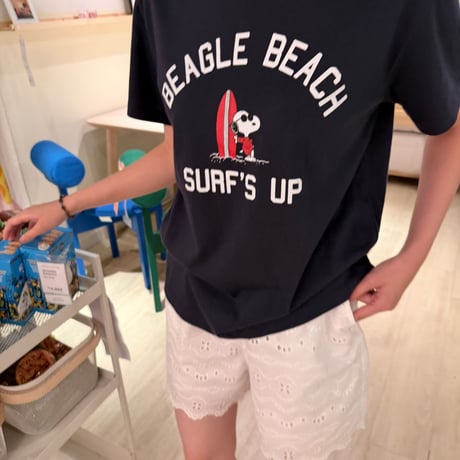 0940 SNOOPY surfs up tee/2カラー