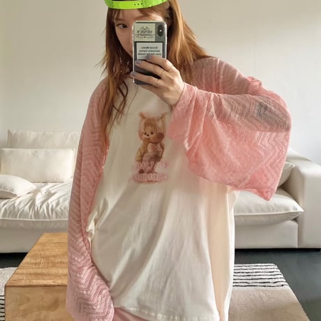 Little Teddy シアーTEE/2カラー