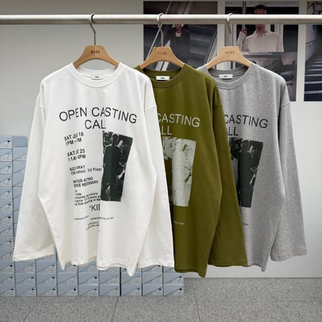 OPEN CASTING ヴィンテージプリントロンT/3カラー
