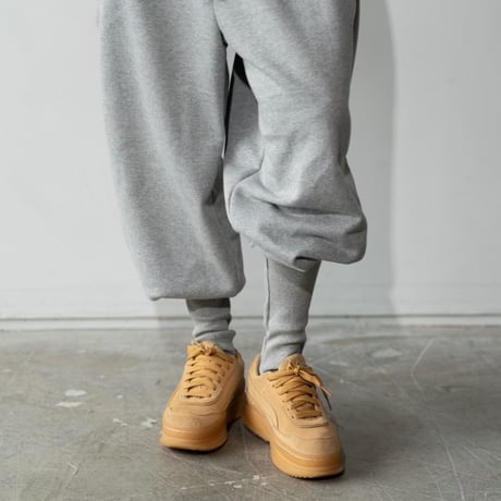 1003 Strap Hem Relax Jogger Pants/3カラー