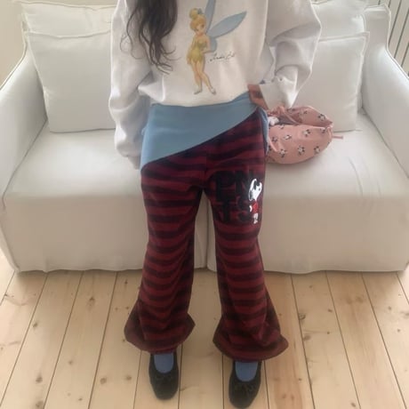 1049 SNOOPY border pants/2カラー