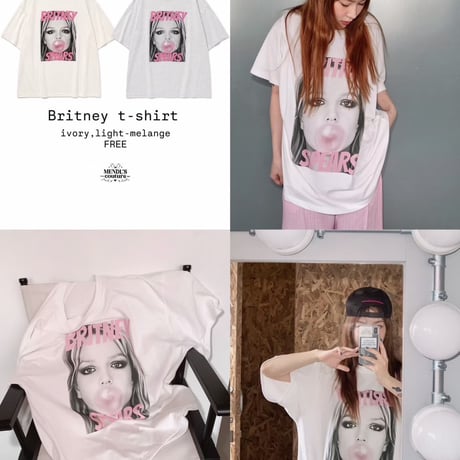0952 【数量限定】Bubble Girl Photo over tee shirt/2カラー　カナさんなおみさん着用🩷