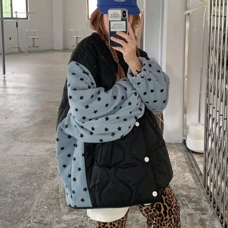 1030 Star Sleeve Quilting Jacket
