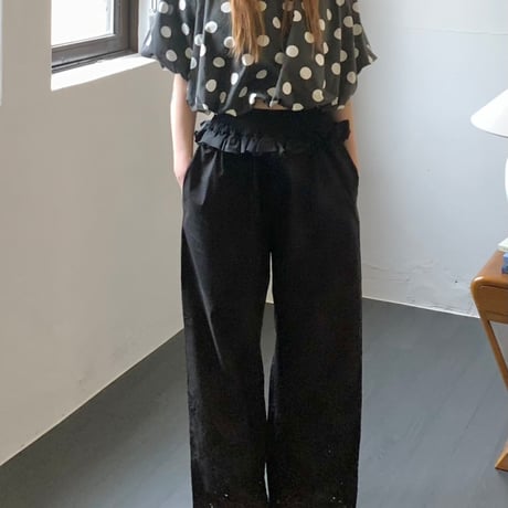 【数量限定】dot balloon blouse2カラー