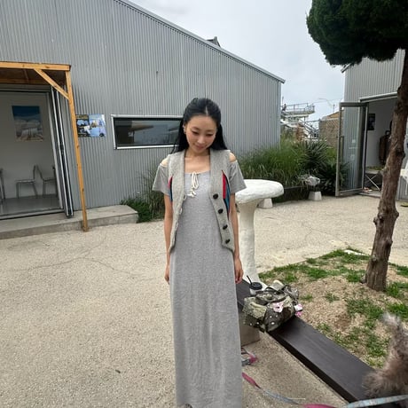 0917 over relax long one-piece/3カラー