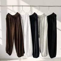 1007 Basic Soft Sweat Jogger pants/5カラー