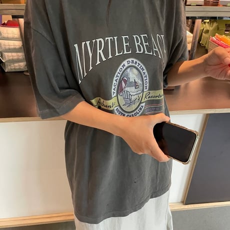 0962 pigment beach over Tee/2カラー
