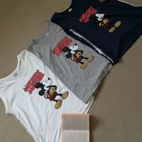 mickeyサイドfrill tops/3カラー