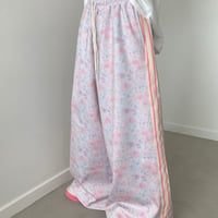 Flower tape pants/2カラー