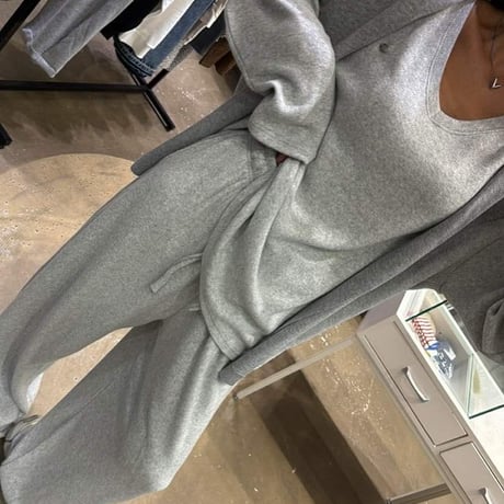 0990 🉐セットアップ🉐Soft V-Neck Relax Set-Up