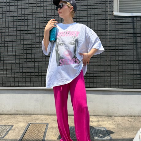 0952 【数量限定】Bubble Girl Photo over tee shirt/2カラー　カナさんなおみさん着用🩷