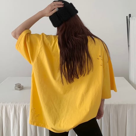 HAVE NOTHING ダメージグラフィックTee/2カラー