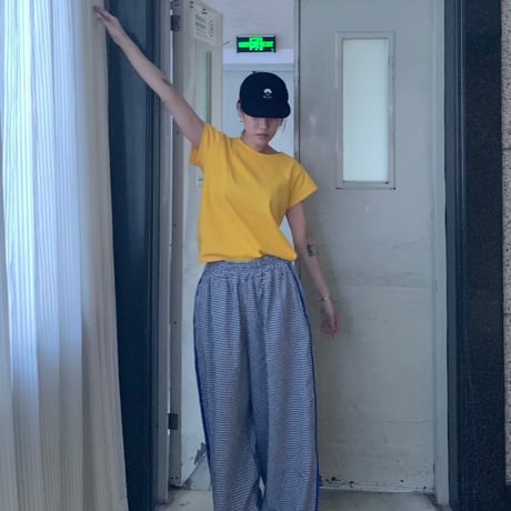 0981 Yoke Section Basic T-Shirt/8カラー