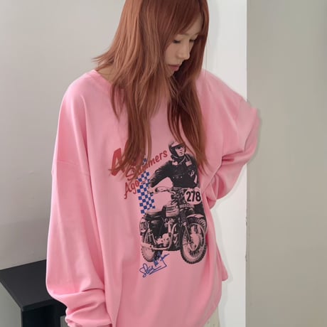 1043 Bike Graphic スウェットTEE/3カラー