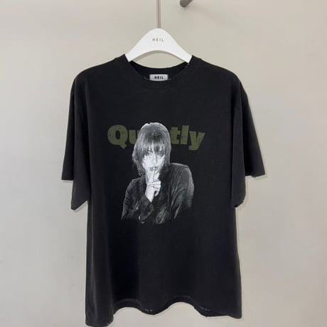 0976 QUIETLY Vintage Photo Tee/2カラー