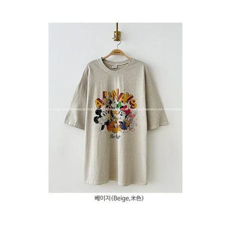 0901 always Disney tee/2カラー