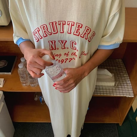 0896 ringer long one-piece/4カラー