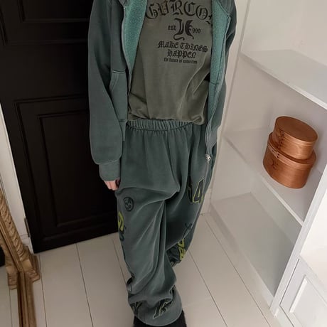 54pigment LOGO sweat pants/5カラー