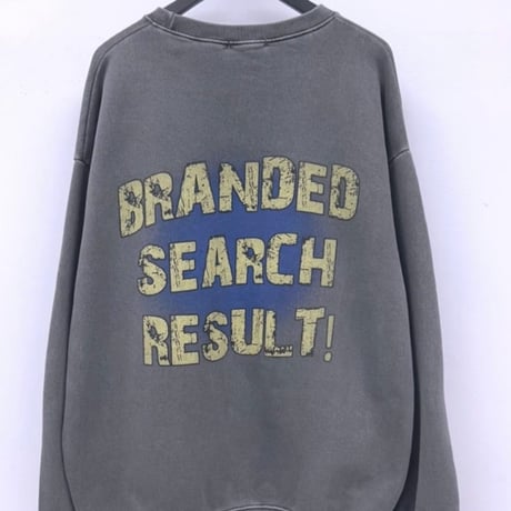 BRANDED ピグメントBIGスウェット/2カラー