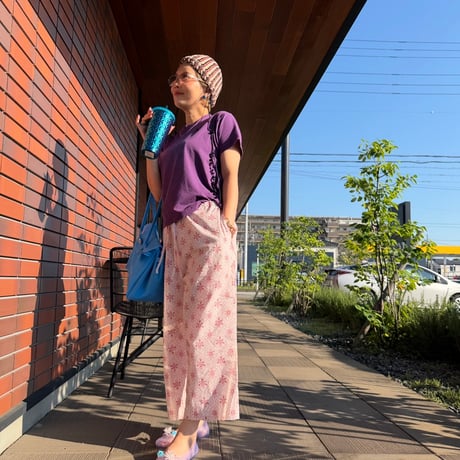 0946 【即納】♥️eee colorful stretch tee/6カラー