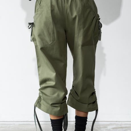 Drawstring Cargo Pants/2カラー