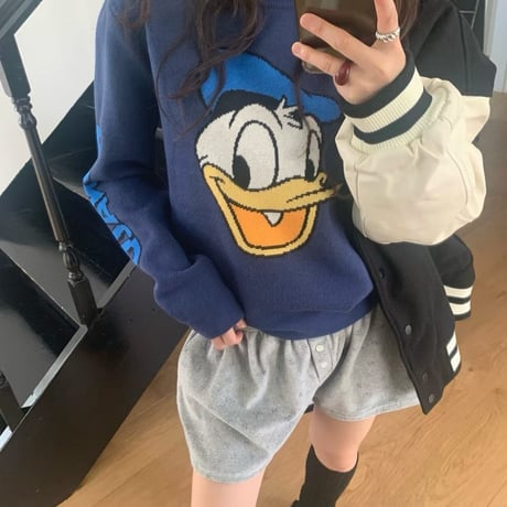 1034 Disney family BIG face knit/12パターン