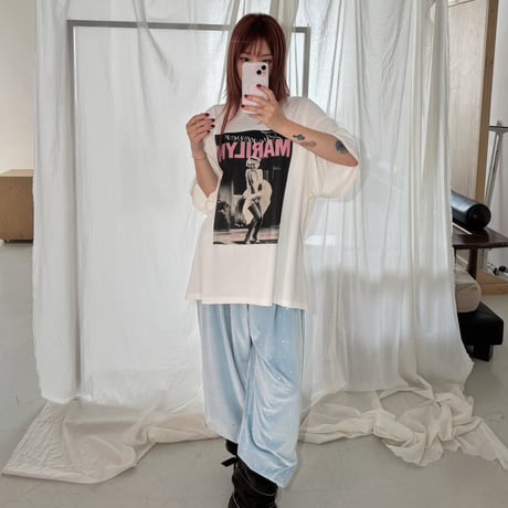 1041 Forever Marilyn Photo BIG TEE/2カラー