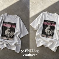 1041 Forever Marilyn Photo BIG TEE/2カラー